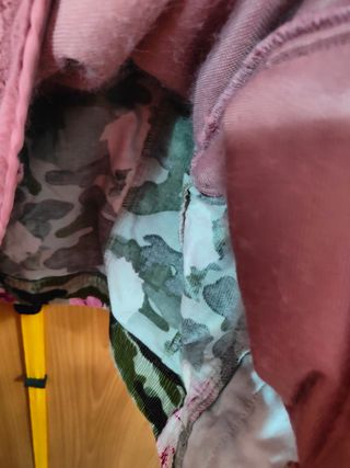 Giubbottino bimba fantasia floreale camouflage