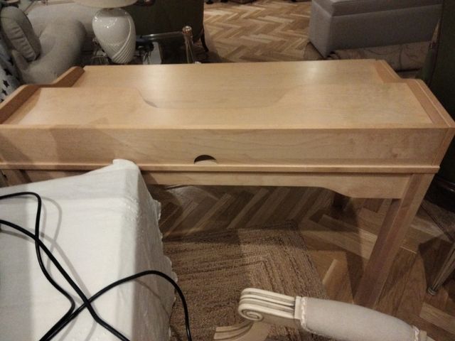 Escritorio de madera