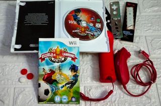 Consola Wii Mini Roja + Juego + extras