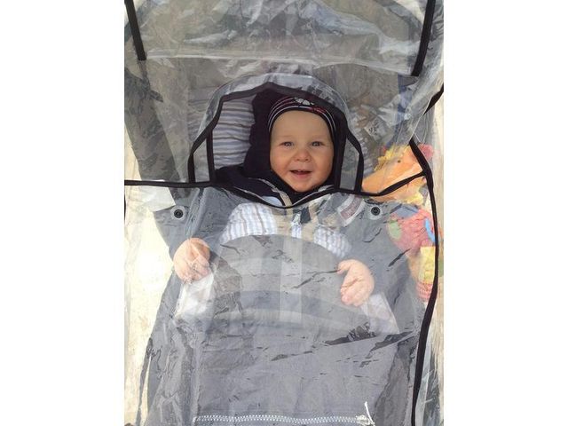 protector de lluvia universal carrito