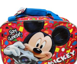 Mochila Disney Mickey Say Cheese 
OFICIAL
