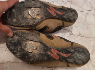 Zapatillas Ciclismo n 41, y pedales automáticos 