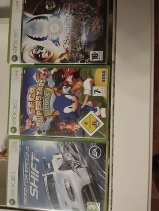 Lote 3 Juegos Xbox 360