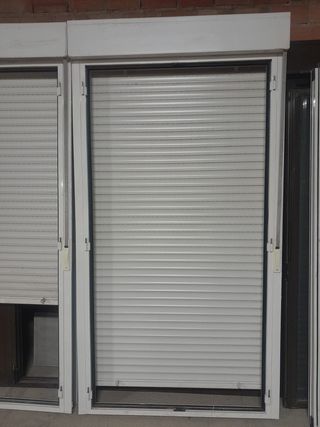 Balcones aluminio 120x210 cm con persiana
