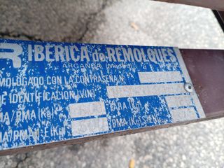Remolque 600 kg para 3 motos + caja. DOCUMENTACIÓN