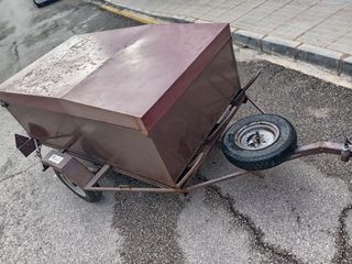 Remolque 600 kg para 3 motos + caja. DOCUMENTACIÓN