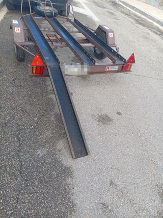 Remolque 600 kg para 3 motos + caja. DOCUMENTACIÓN