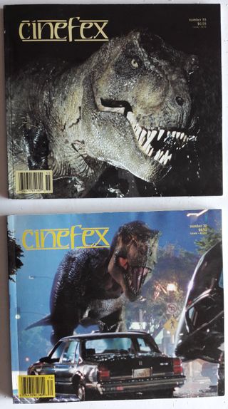 7 Revistas Cinefex en Inglés