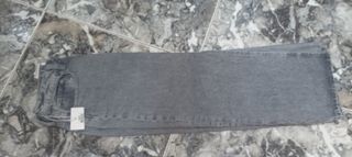 Falda vaquera gris midi. XS. Nueva con etiquetas