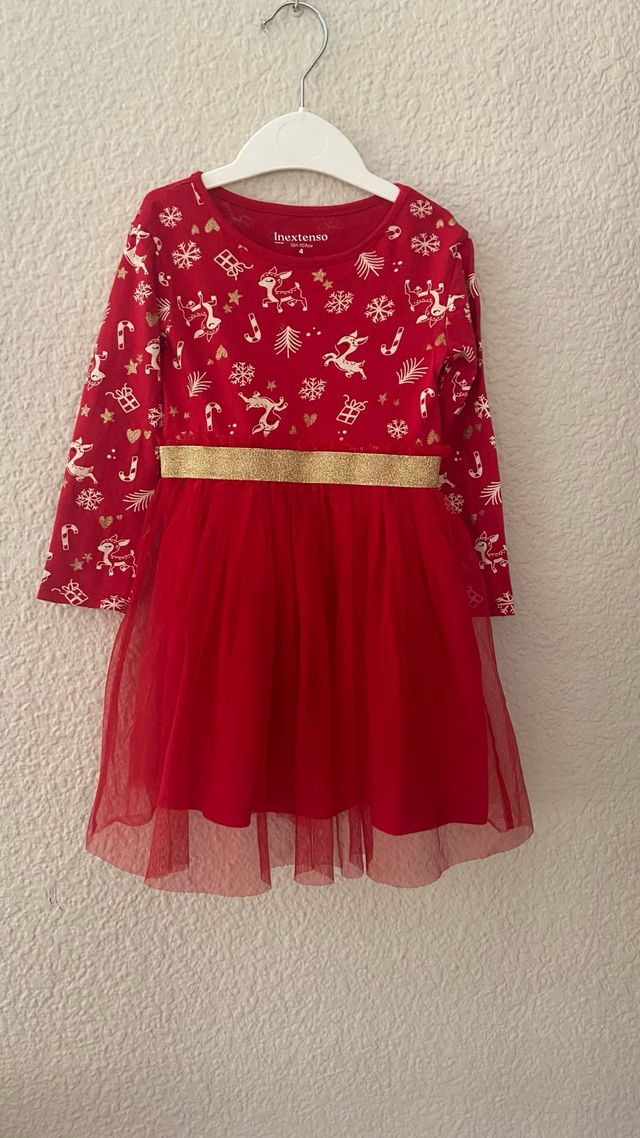 Vestido niña Inextenso Navidad