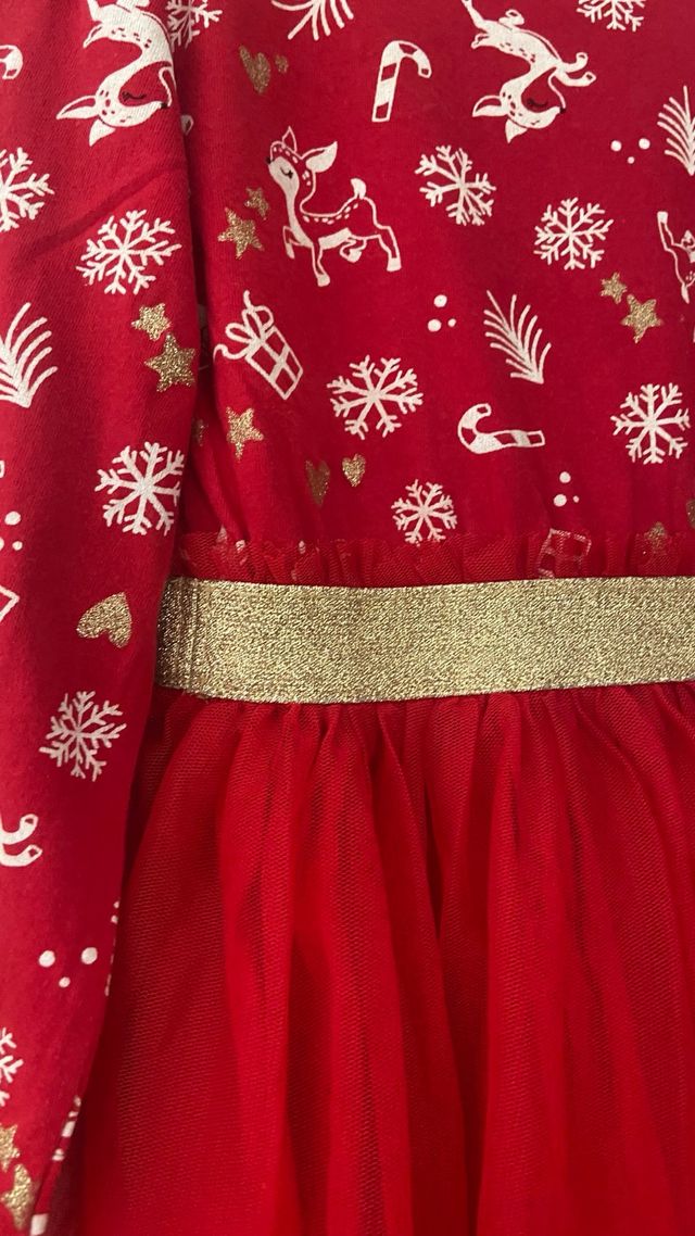 Vestido niña Inextenso Navidad