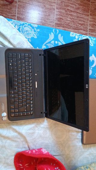 Portátil HP Negro/Plateado