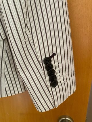 Americana Zara Rayas Mujer Talla M