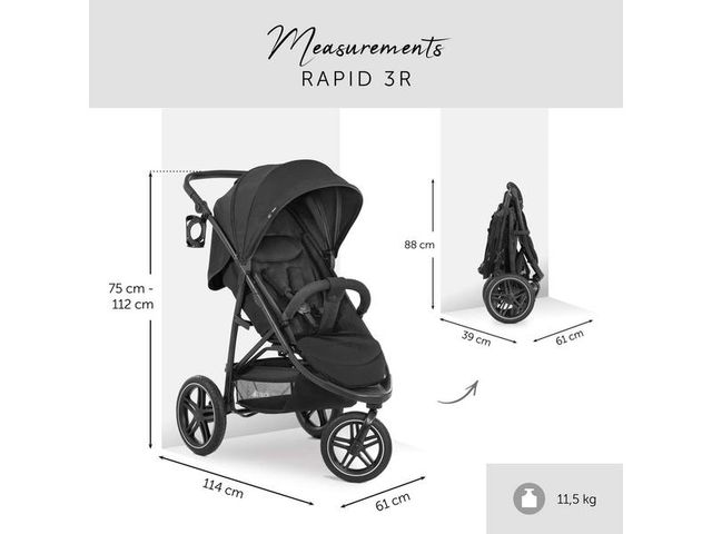 Silla de Paseo Hauck Rapid 3R