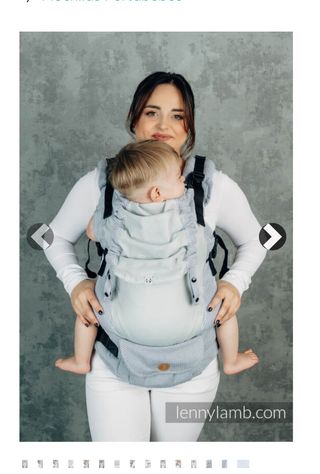 Mochila Portabebé LENNYLAMB LennyUpGrade NUEVA