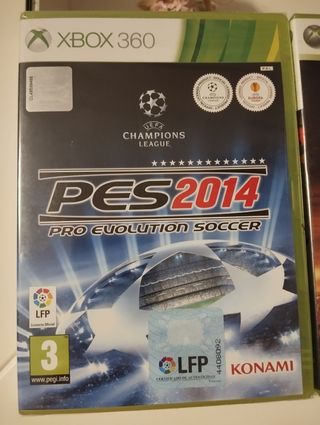 Lote 2 Juegos Xbox 360: Gears of War 2 y PES 2014