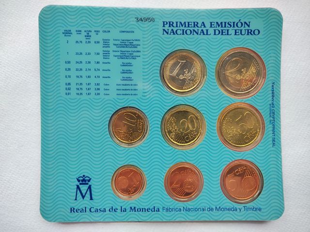 Primera Emisión Nacional del Euro 2001