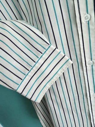 Camisa  de hombre de rayas RAMIA .Talla 41