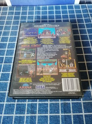 MEGADRIVE MORTAL KOMBAT ORIGINAL 