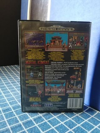 MEGADRIVE MORTAL KOMBAT ORIGINAL 