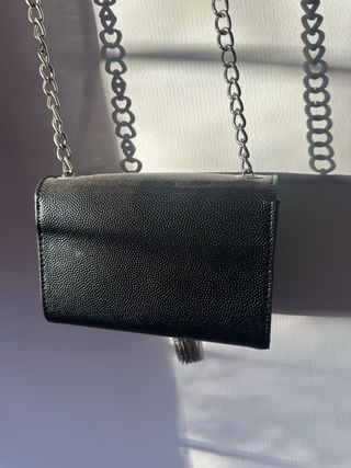 Bolso Valentino Negro y Plateado