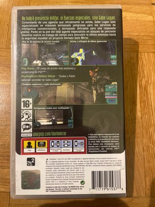 Syphon Filter Dark Mirror PSP