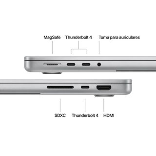 MacBook Pro 14 M4 16Gb 1Tb 10-Core GPU Plata