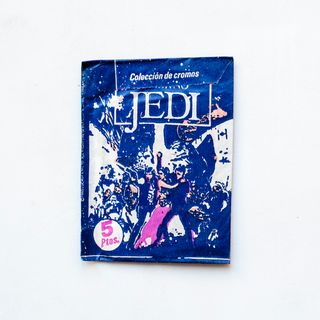1983 Sobre Cromos El Retorno del Jedi - SELLADO!