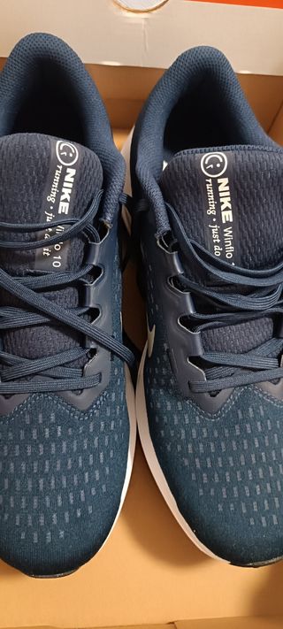 Nike Winflo 10 Hombre Running Azul Marino Talla 42
