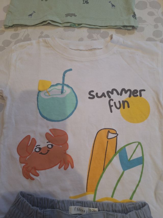 Lote Ropa Verano Niño