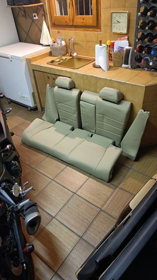 Asientos traseros BMW E46 Beige