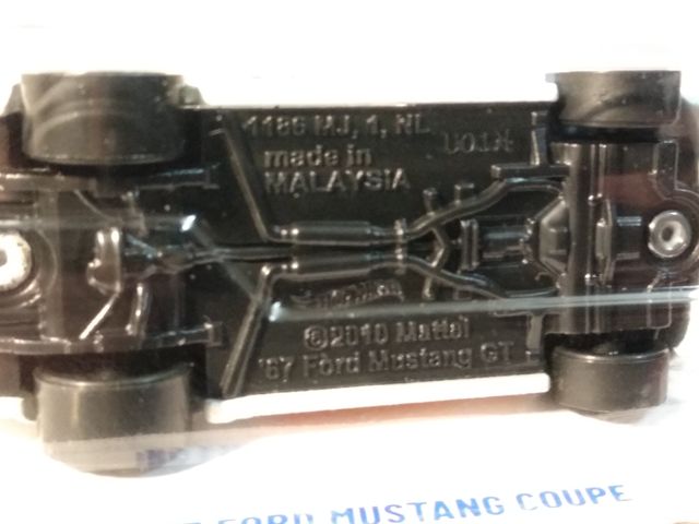 Hot Wheels '67 Ford Mustang Coupe