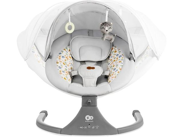 Columpio eléctrico para bebés Kinderkraft LUMI 2 B