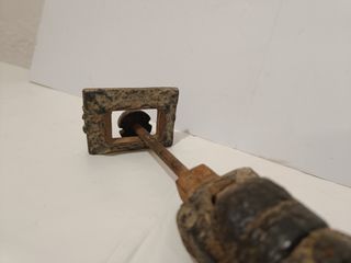 Aldaba / Llamador de Puerta Antiguo Hierro