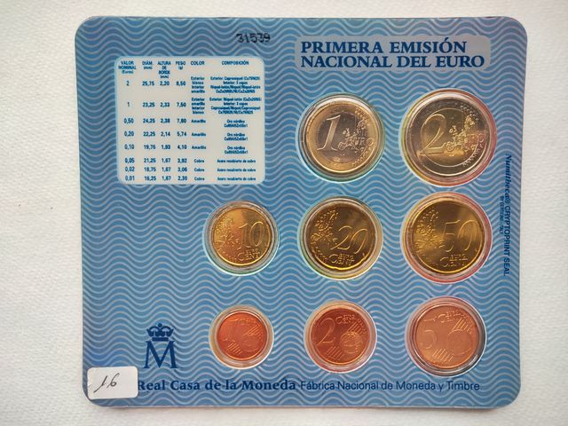 Primera Emisión Nacional Euro 2002