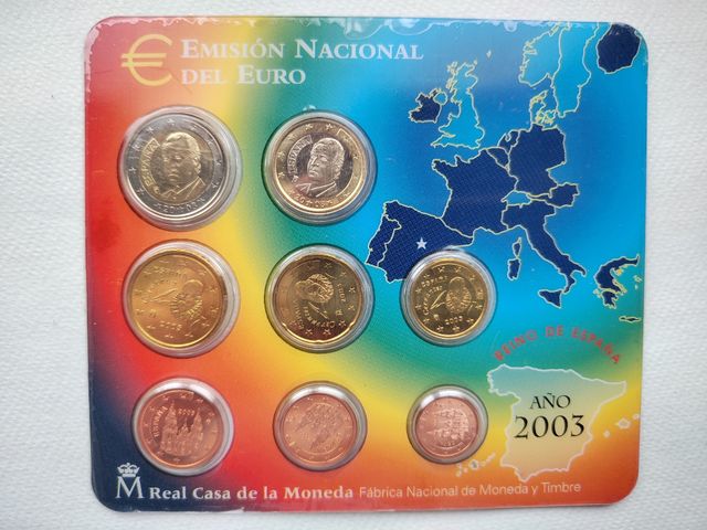 Emisión Nacional Euro España 2003