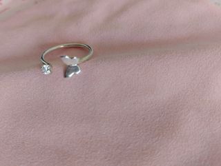 Anillo mariposa, anillo gato, anillo espiga