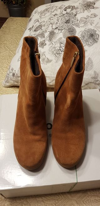 Botines cuña marrón Gino Rossi