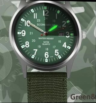 Liquidación.Reloj de estilo militar acuático 