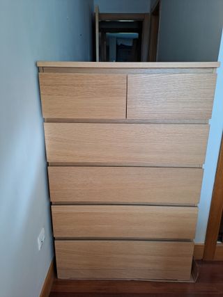 Cómoda Ikea Malm Madera