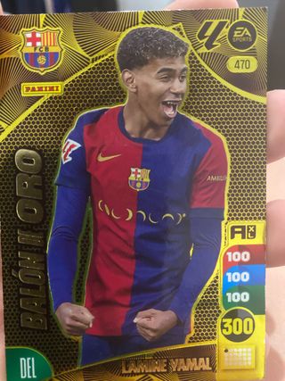 Carta Lamine Yamal Balón de Oro 2024-2025