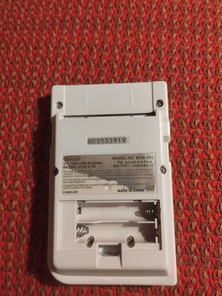 Consola Game Boy Pocket Nintendo Rosa/Blanca