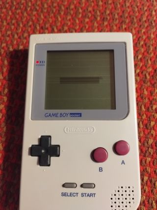 Consola Game Boy Pocket Nintendo Rosa/Blanca