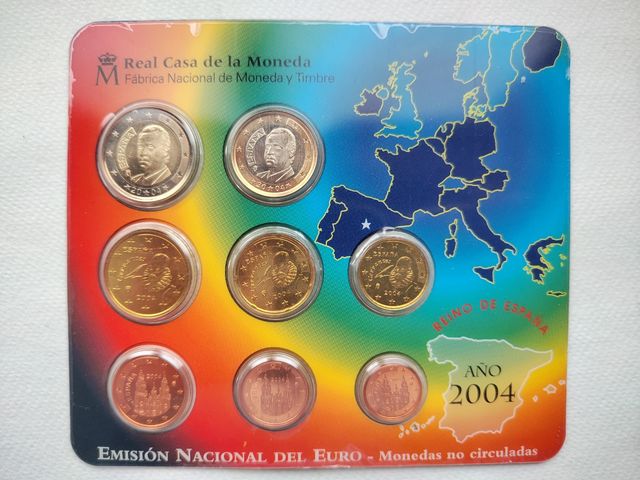 Emisión Nacional Euro 2004 España