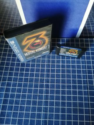 ÁLVARO MEGADRIVE MORTAL KOMBAT 3 ORIGINAL 