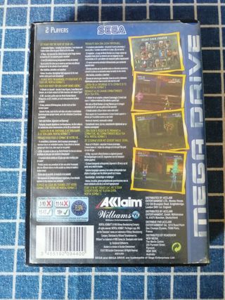 ÁLVARO MEGADRIVE MORTAL KOMBAT 3 ORIGINAL 