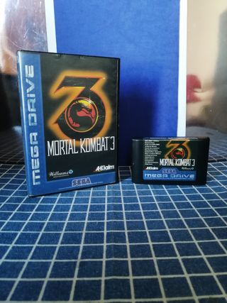 ÁLVARO MEGADRIVE MORTAL KOMBAT 3 ORIGINAL 
