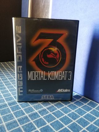 ÁLVARO MEGADRIVE MORTAL KOMBAT 3 ORIGINAL 
