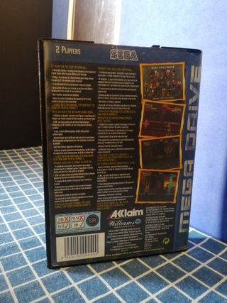 ÁLVARO MEGADRIVE MORTAL KOMBAT 3 ORIGINAL 
