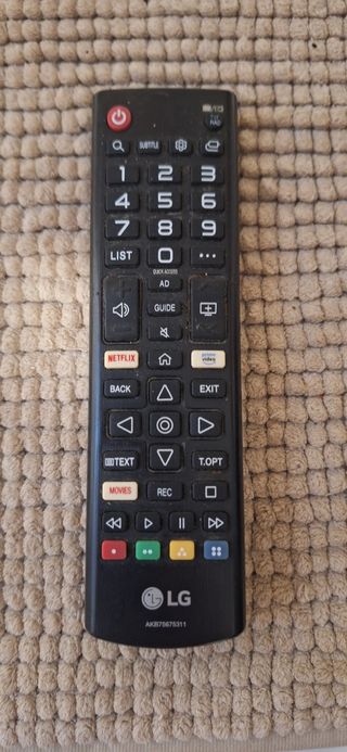 Smart TV LG WebOS Negra 24 pulgadas 